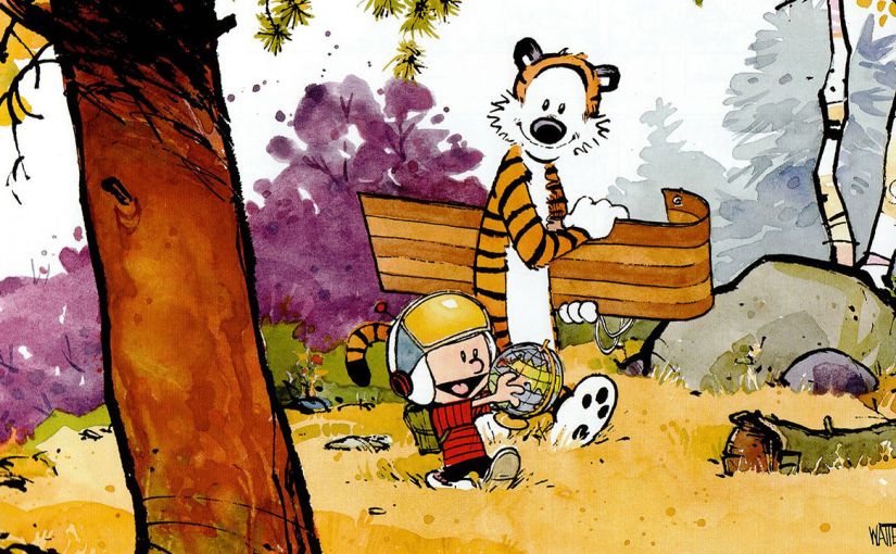 Calvin & Hobbes (lifetime in a comic)